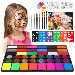 Non-Toxic Easy Face Painting Kits(Multi Color)
