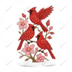 Tabletop Diamond Art Painting Kit Bird