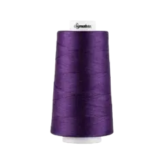 1 Pack of 6000 Yard Purple Spools Sewing Thread All Purpose Soft Overlock Cone
