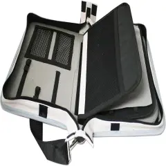 The Beadsmith Voyager Work Board Case, Storage and Organizer for Jewelry Making, Travel Case with Shoulder Strap. (Beads, Tubes, Pliers Etc. are not Included)