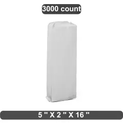 Tall Liquor Bottle Bag 5" x 2" x 16"