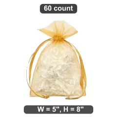 Tiny 5&rdquo; x 8&rdquo; Organza Bags Ideal for Favors