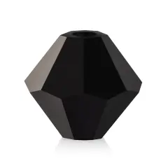 Preciosa 6mm Czech Crystals Bicone Rondelle Beads, 36pcs Jet