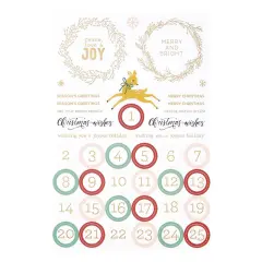 Spellbinders Clear Sticker Pack From Rosie's Studio-Oh Joyful Day