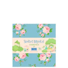 Tilda Sunday Brunch Charm Pack - 40 - 5" Squares - 2 of each design - 100% Cotton