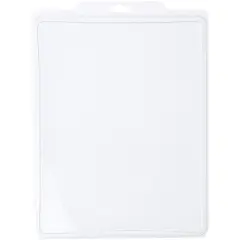 Collecting Warehouse Clear Plastic Clamshell Package / Storage Container, 11" H x 8.5" W x 0.4375" D