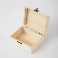 8 pcs Wooden box Holder Desk DIY Wooden Boxes 5X3.9X2.3 In Desktop Organizer Organizer School