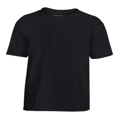 Gildan&reg; Youth Performance Crewneck Short Sleeve T-Shirt BLACK