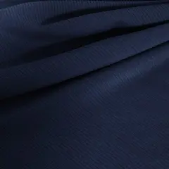 Double Ribbed Spandex Fabric Marine Navy