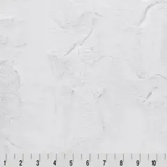 White Snow Luxe Cuddle Mirage 80" Fabric per yard