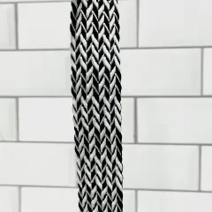 Black and White Herringbone 1&rdquo; Webbing
