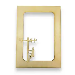 Lineman Photo Frame Insert - Baltic Birch - Frame not included