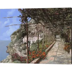 L'albergo dei Cappuccini Amalfi by Guido Borelli 20" x 16" Canvas Wall Art