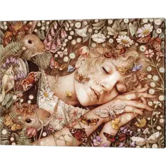 Charlotte Asleep by Anne Yvonne Gilbert 20" x 16" Canvas Wall Art