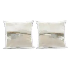 Stupell Industries Earthy Landscape Impressions 2pc Outdoor Printed Pillow Set design by June Erica Vess, 18 x 7 x 18