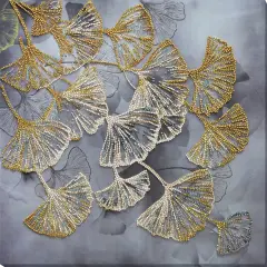 Bead Embroidery Kit - Ginkgo biloba AB-844