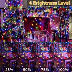 String Lights for House Yard Outside Indoor Xmas Decorations Multicolor
