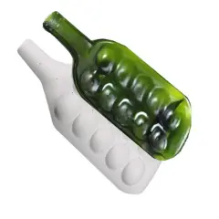 13" x 6" x 2" Egg Bottle Drape Glass Fusing Kiln Mold