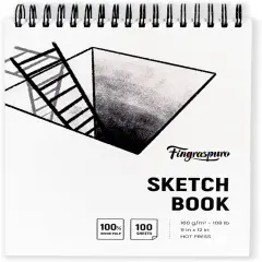 9"x12" Sketch Book, 100 Sheets