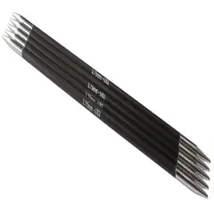 KnitPro-Karbonz Double Point Knitting Needles 8"-Size 2/2.75mm