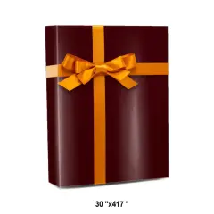 Versatile Solid Gift Wrap 30" x 417' 60 lbs for All Occasions