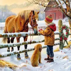 Sunsout Buddies Sharing 500 pc Jigsaw Puzzle 77115