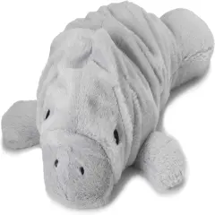 warmies Manatee heatable French Lavender Scented Stuffed Animal - Cute Soft and Cuddly Plush Gift for All Ages