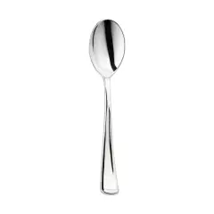 Shiny Metallic Silver Plastic Spoons (600 Spoons)