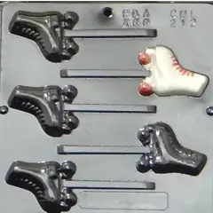 Roller Skate Barbie Lollipop Chocolate Candy Mold