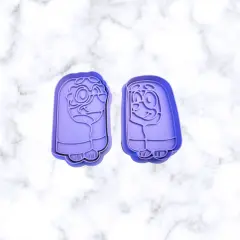 Aussie dogs, cookie cutters, with stamps, and Here Come the Grannies