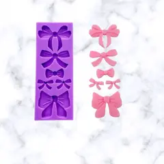 Princess bows 6 count