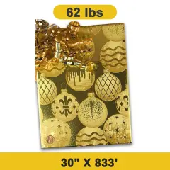 Delightful Ornament Gift Wrap Roll 30" x 833' 1 Roll