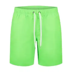 Wuhou Mens Swimming Trunk 6 PC Green