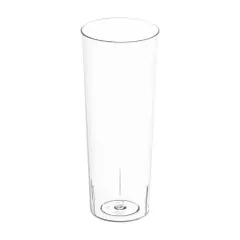 Clear Round High Ball Disposable Plastic Cups - 10 oz. (250 Cups)