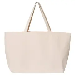 OAD&reg; Jumbo Gusseted Tote NATURAL