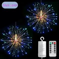 Kitcheniva Solar 150 LED Hanging Firework String Light Christmas Decor