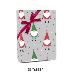 Christmas Gnomes Wrapping Paper 26'' x 833'