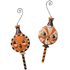 Spooky Sweet Treat Ornaments - Set of 2