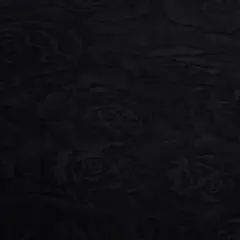 Cuddle 3 Extra Wide Rose Burnout Limited Edition Black Fabric per yard