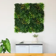 Nearly Natural Hawaiian Islands Artificial Wall Panels - 40" Green