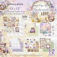 Memory Place Collection Pack 12"X12"-Lavender Love
