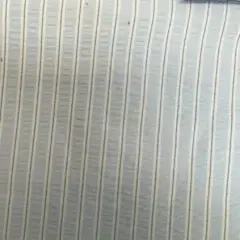 1 Yard Seersucker Stripe Fabric, 58/59&Prime; Wide Polyester Cotton Rayon Blend BLUE SKY