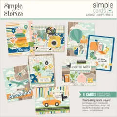 Simple Stories Simple Cards Card Kit-Happy Travels