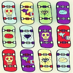 Sticko Cool Skateboards