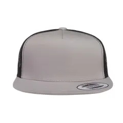 YP Classics&reg; Adult Trucker Cap SILVER/ BLACK