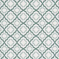 Lagoon - Aqua & Teal Abstract & Geometric Upholstery Fabric 54 Inches"