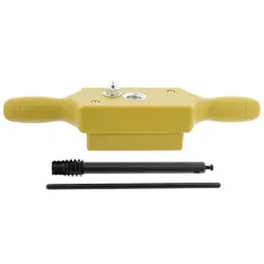 DCT Plastic Jig Dowel Thread Tap Kit - 3/4in x 6TPI Threading Box and Steel Tap