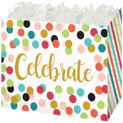 Celebrate Dot Basket Box