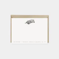 Flowering Bunch Botanical Note Cards