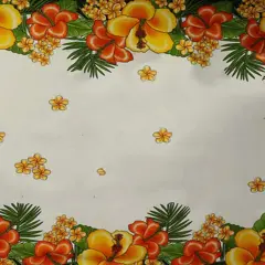 Kingdom of Tonga Polyester Sarong 72" L x 45" W White